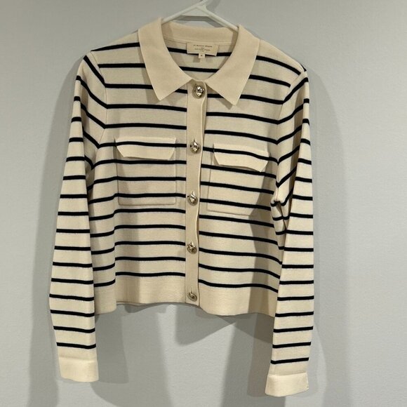 La Maille Sezane Merino Wool Cardigan Size M - Picture 2 of 6